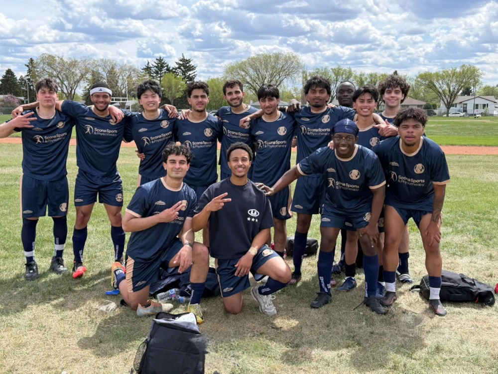 Calgary Youth Development team in custom Retronova kits