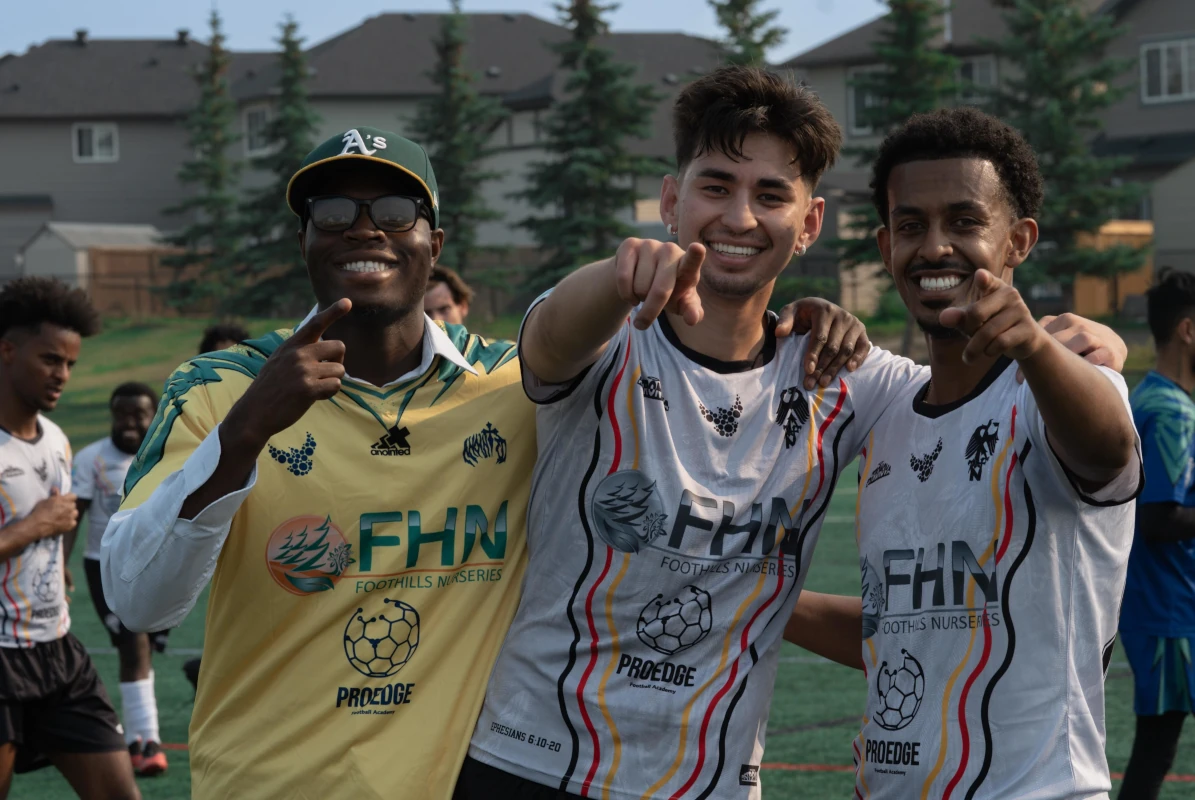 Retronova FC at the Journey charity match