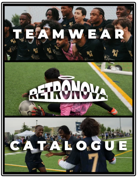 Preview of the Retronova teamwear catalogue